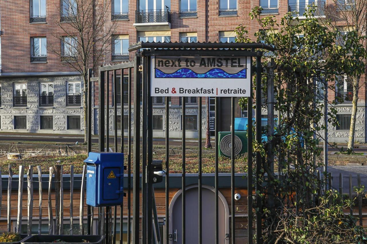 Houseboat Little Amstel Hotell Amsterdam Eksteriør bilde