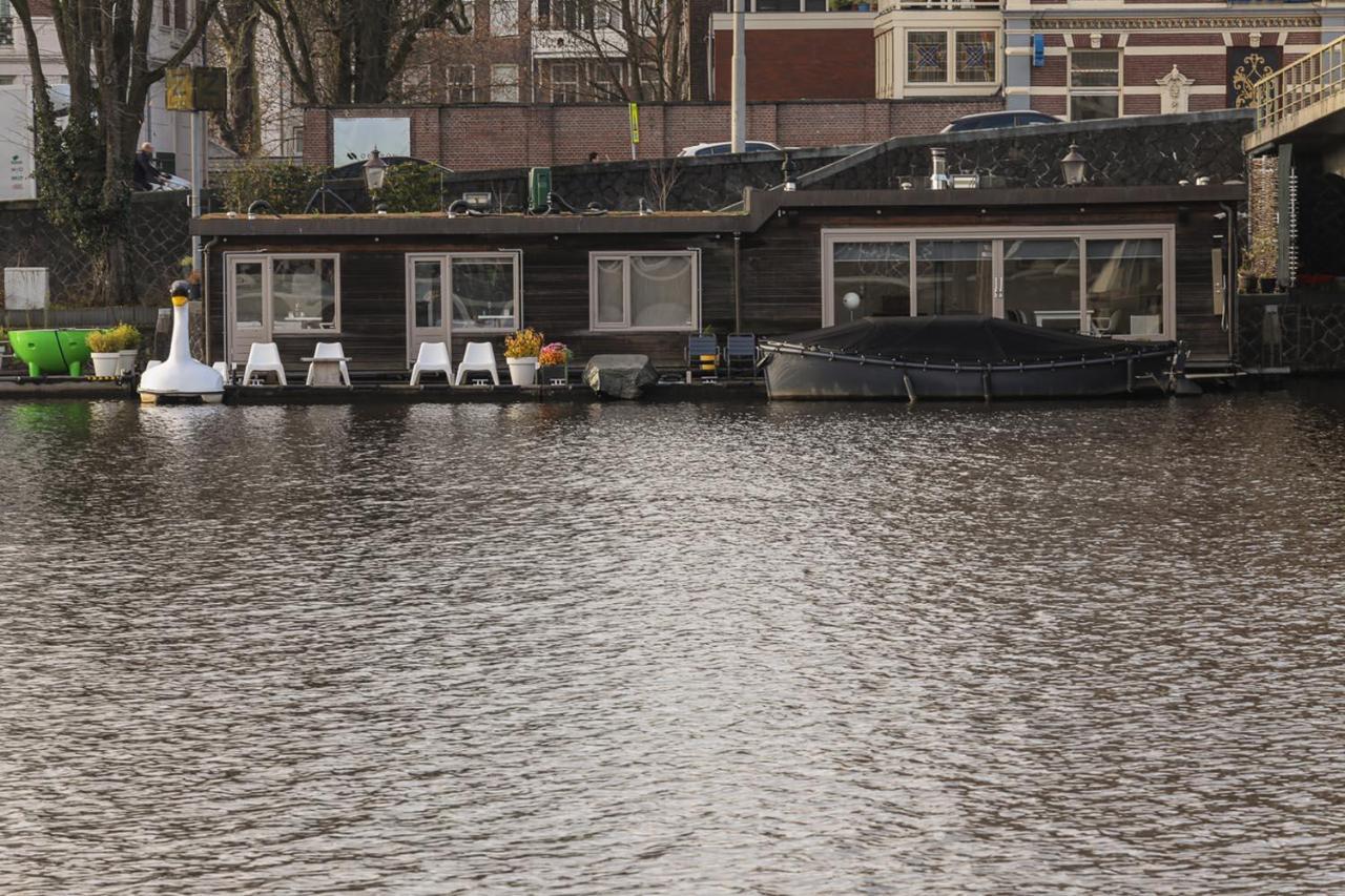 Houseboat Little Amstel Hotell Amsterdam Eksteriør bilde
