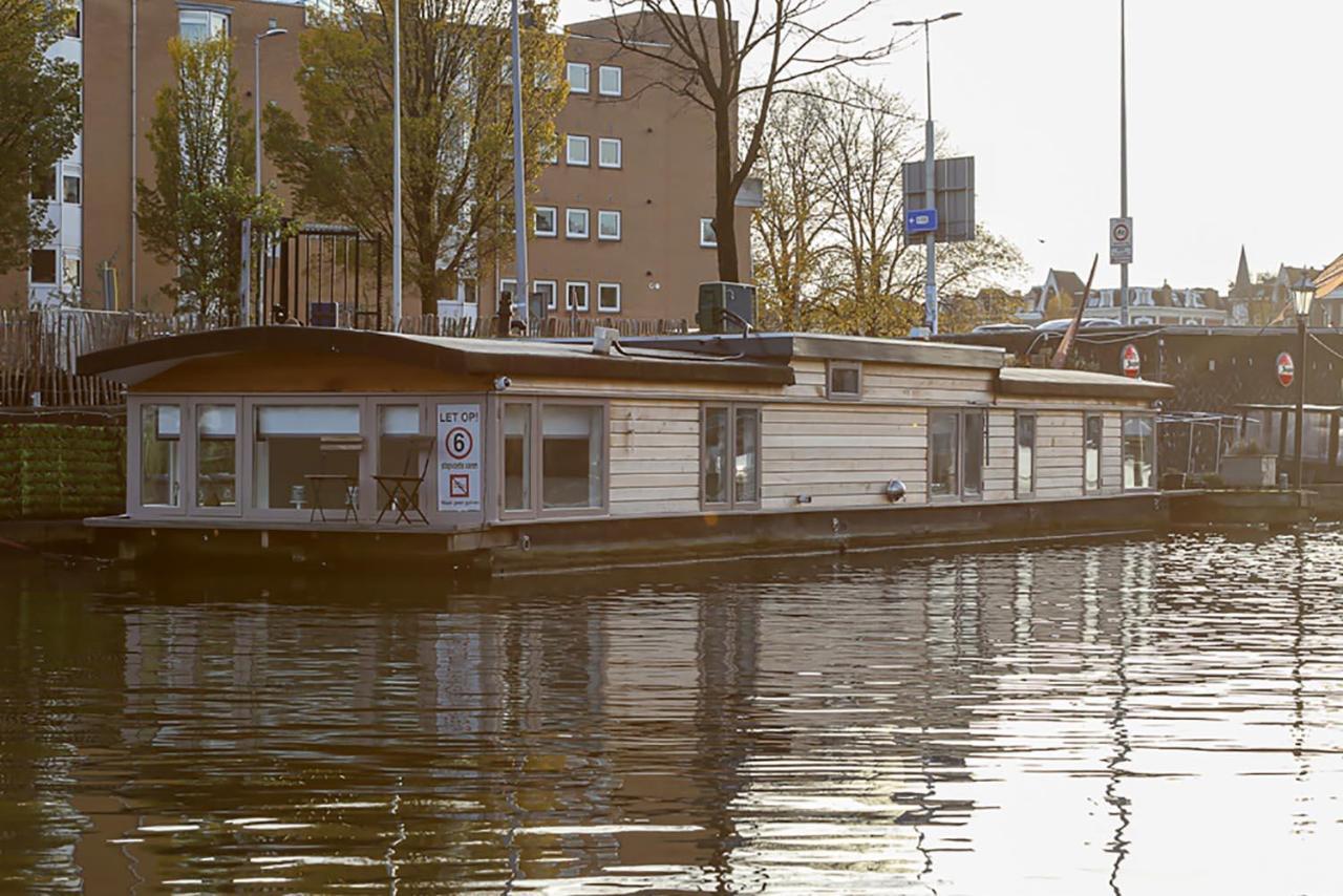 Houseboat Little Amstel Hotell Amsterdam Eksteriør bilde