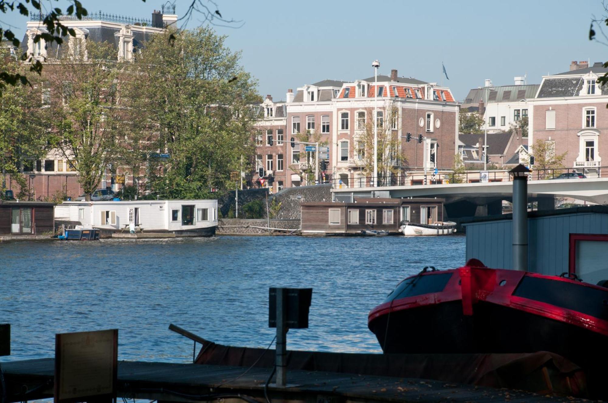 Houseboat Little Amstel Hotell Amsterdam Eksteriør bilde