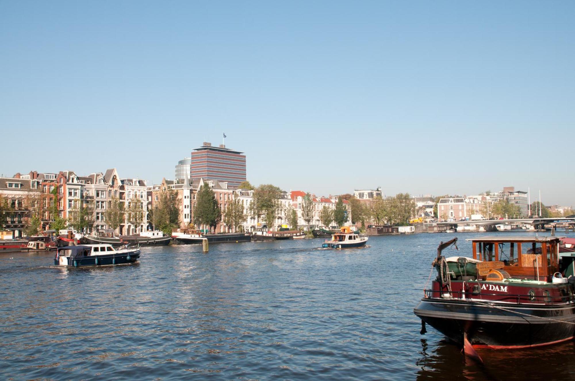 Houseboat Little Amstel Hotell Amsterdam Eksteriør bilde