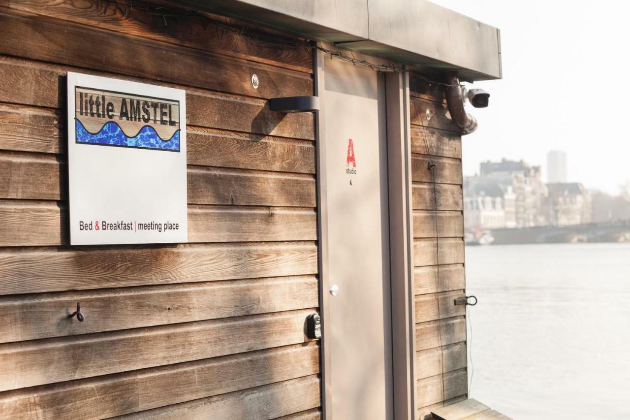 Houseboat Little Amstel Hotell Amsterdam Eksteriør bilde
