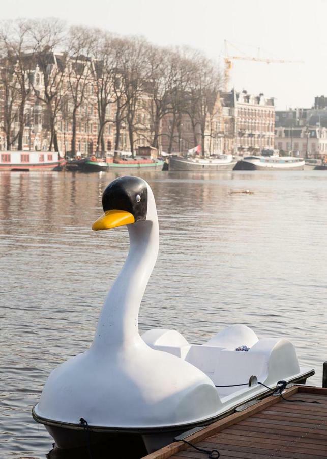 Houseboat Little Amstel Hotell Amsterdam Eksteriør bilde